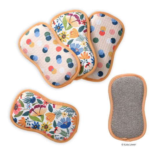 Field Of Flowers Scrubbie Set