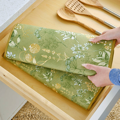 Kitchen Herbs Dish Drying Mats