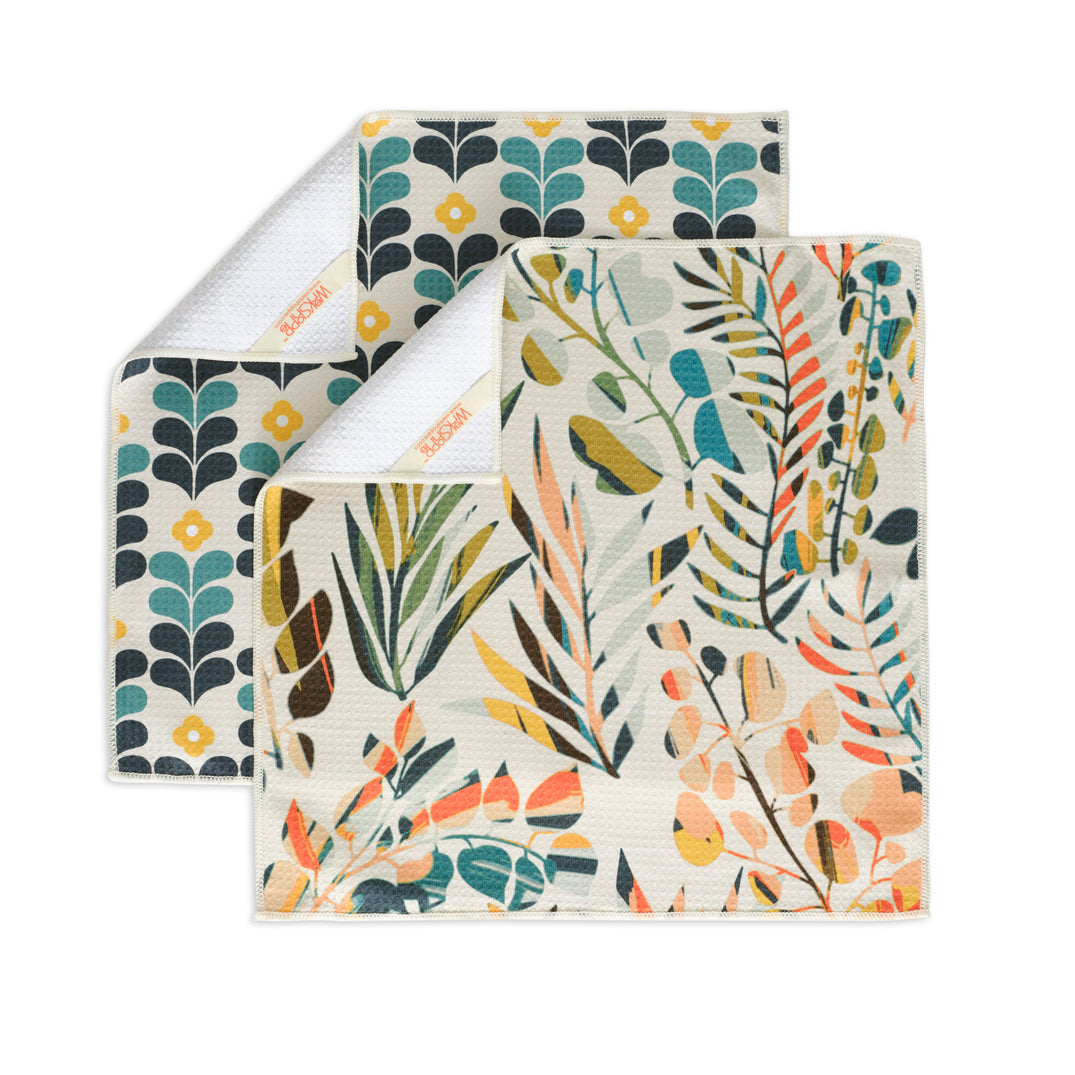 Colorful Leaves All Purpose Towel Set
