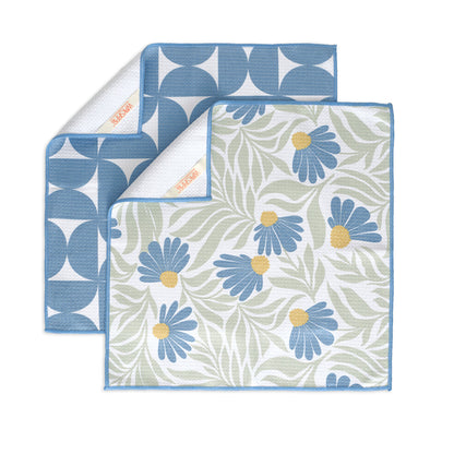 Blue Coneflower All Purpose Towel Set