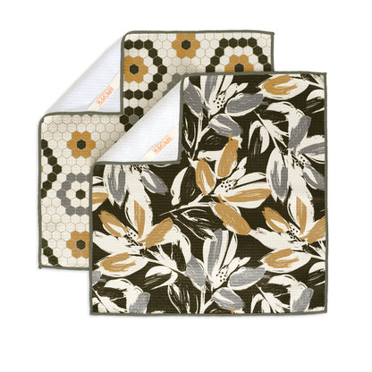 Leaf Tiles All Purpose Towel Set