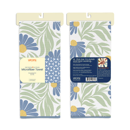 Blue Coneflower Microfiber Towel