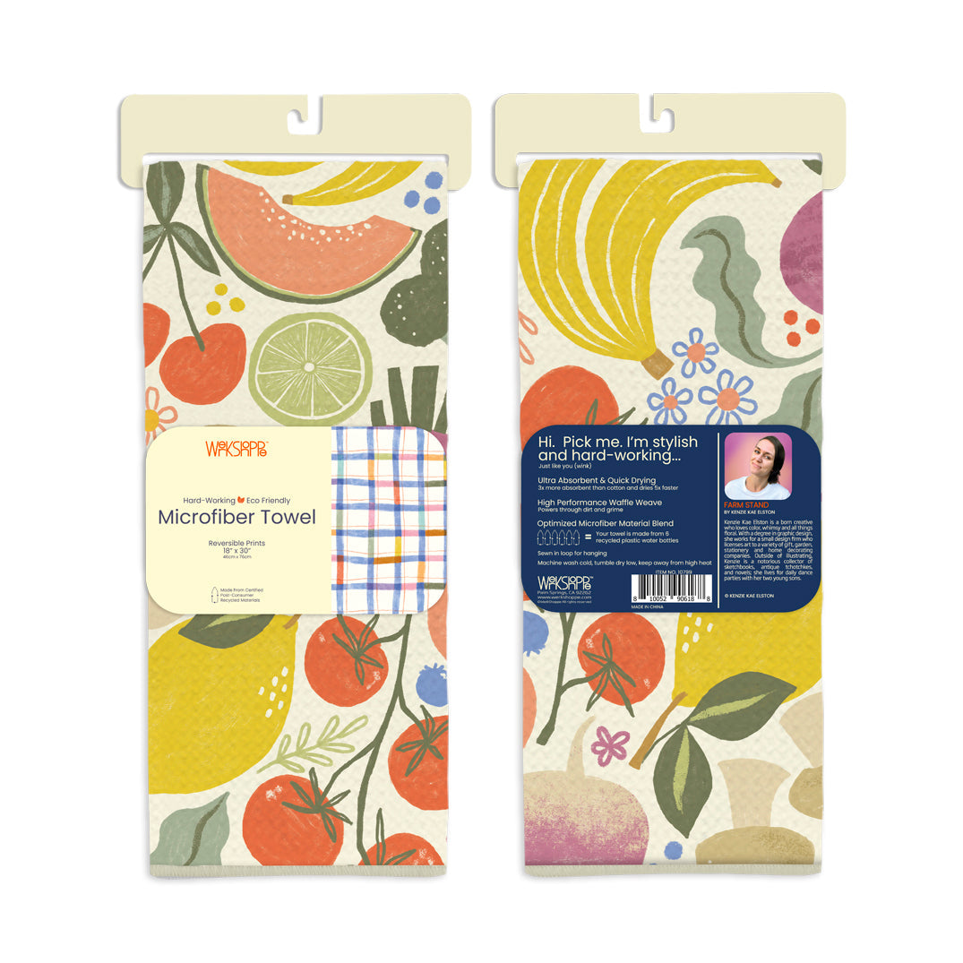 Farm Stand Microfiber Towel