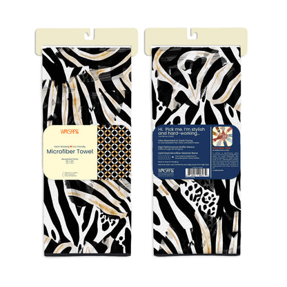 Savanna Tiles Microfiber Towel