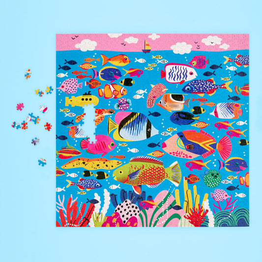 Colorful Ocean 1000 Piece Puzzle