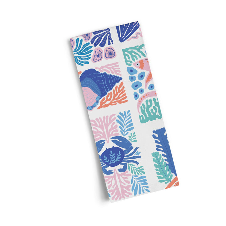 Modern Coastal Cotton Tea Towel