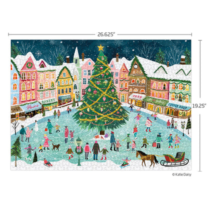 Town Square 1000 Piece Puzzle