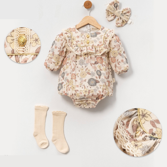 Siena Floral Romper Set