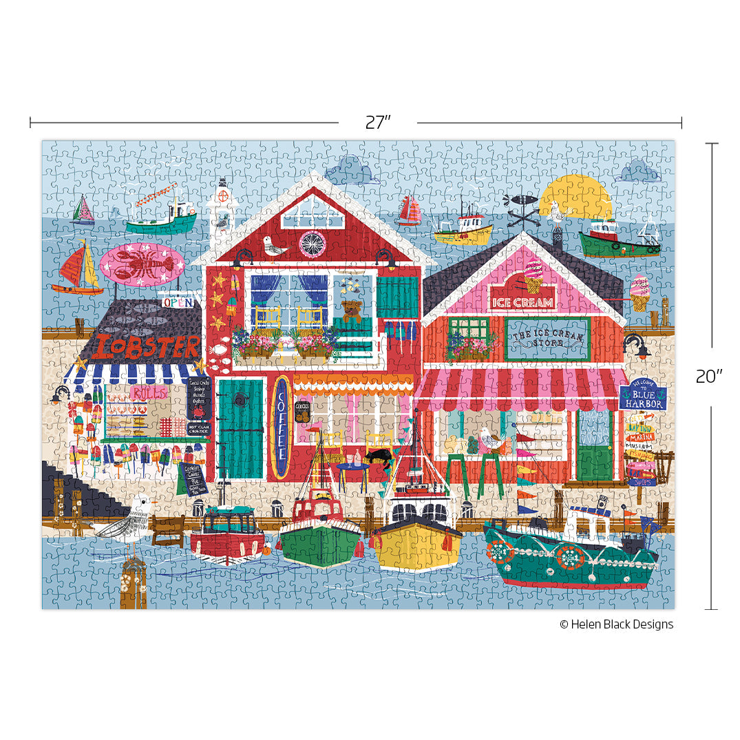 Blue Harbor 1000 Piece Puzzle