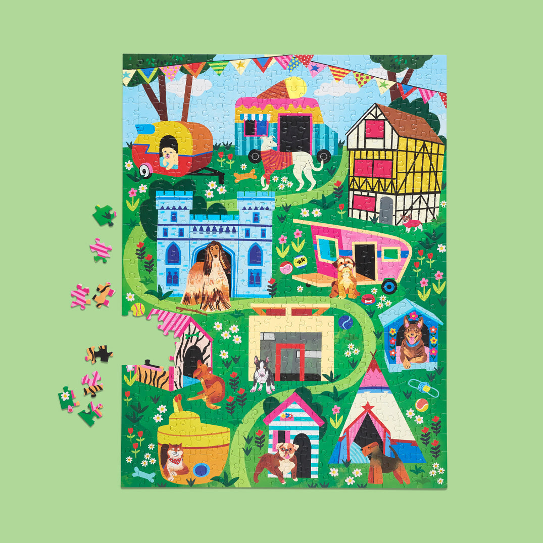 Doggie Dreamhouse 500 Piece Puzzle