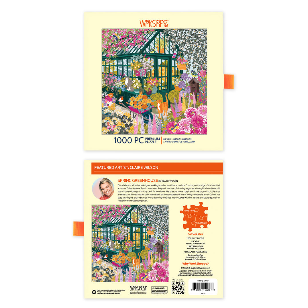 Spring Greenhouse 1000 Piece Puzzle