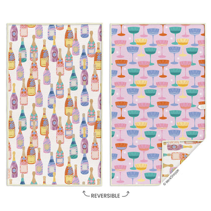 Champs & Coupes Microfiber Kitchen Towel