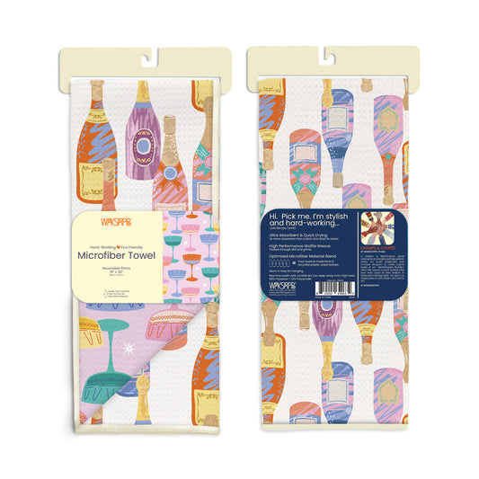 Champs & Coupes Microfiber Kitchen Towel