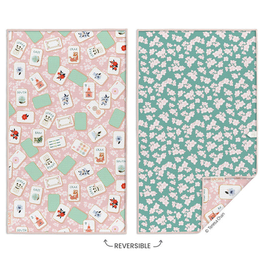 Mahjong Microfiber Kitchen Towel