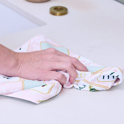 Mahjong Microfiber Kitchen Towel