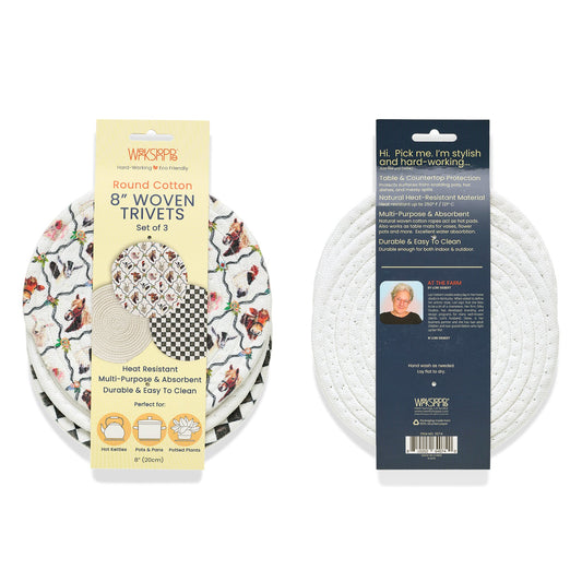 At The Farm Cotton Kitchen Trivets