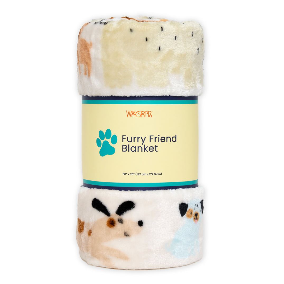 Pooches & Pups Pet Fleece Blanket