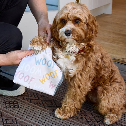 Pooches & Pups Pet Paw Microfiber Towels