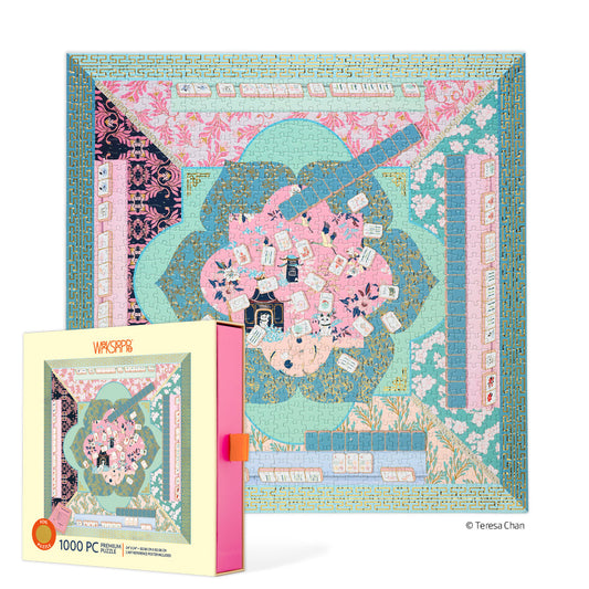 Let's Play Mahjong 1000 Piece Puzzle