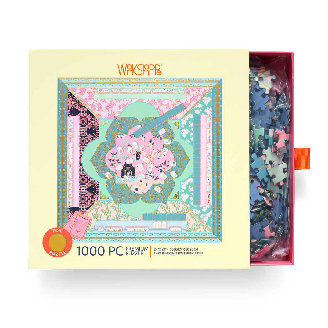 Let's Play Mahjong 1000 Piece Puzzle