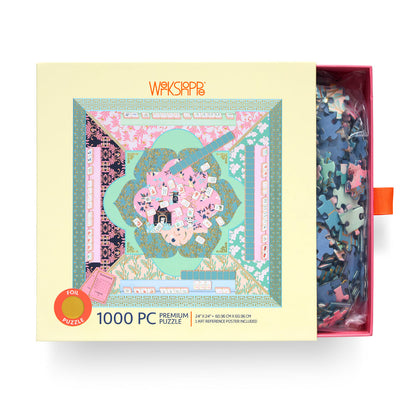 Let's Play Mahjong 1000 Piece Puzzle