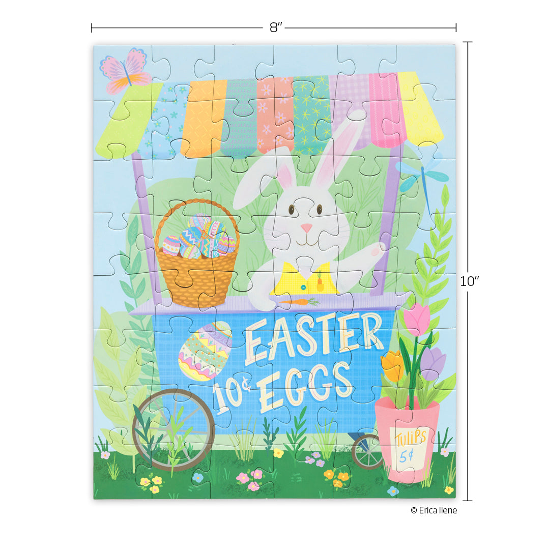 Easter Egg Cart 48 Piece Puzzle Snax