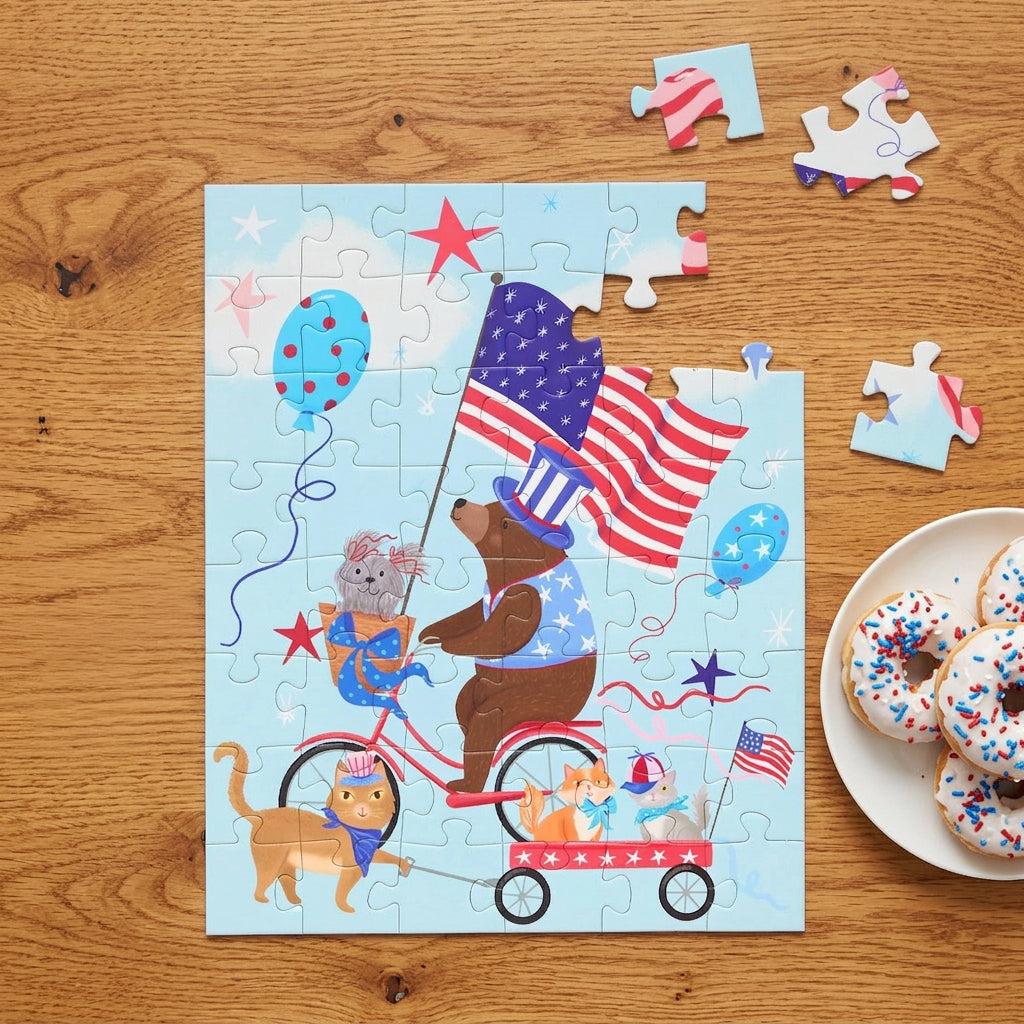 Paws & Stripes 48 Piece Puzzle Snax