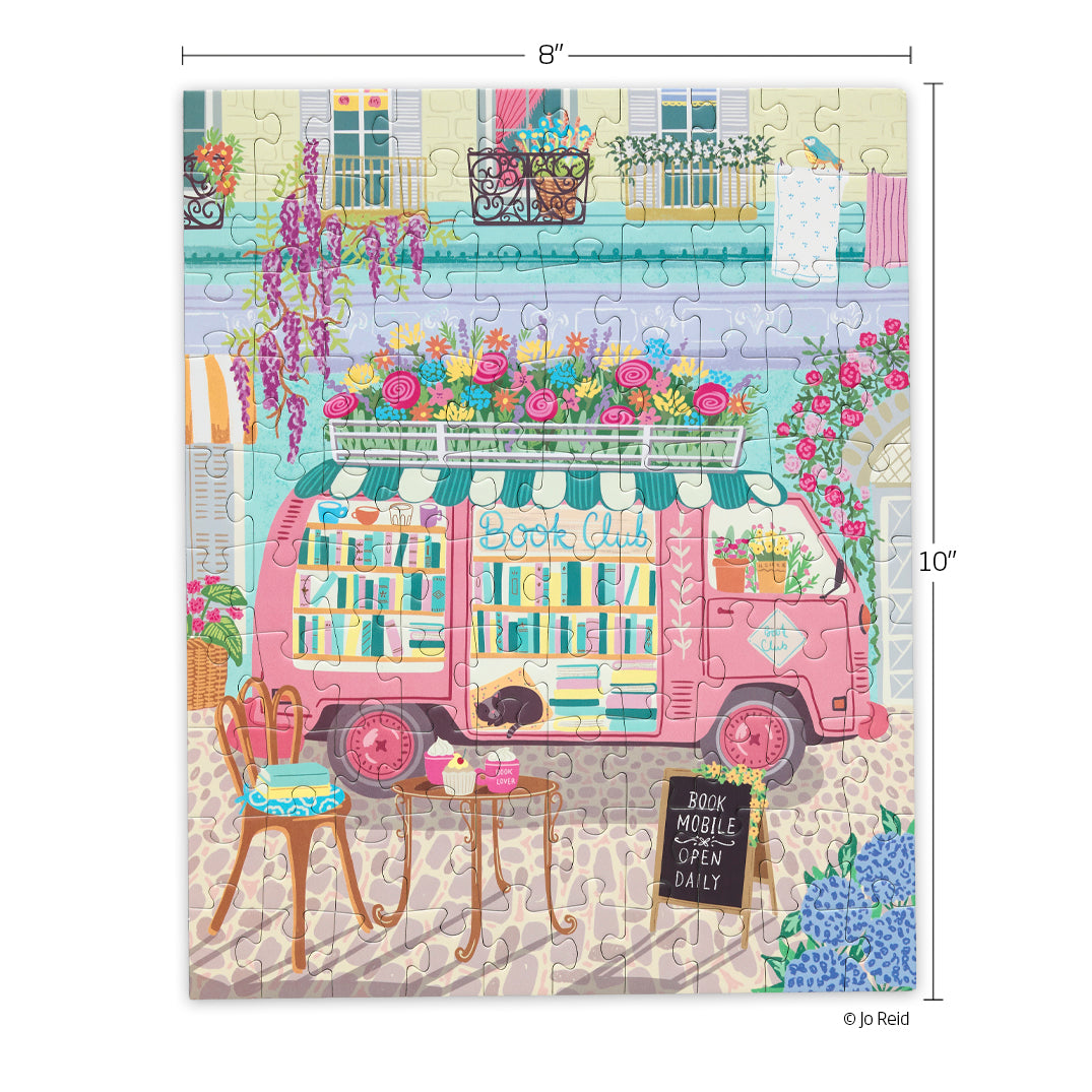 Mobile Book Club 100 Piece Puzzle Snax