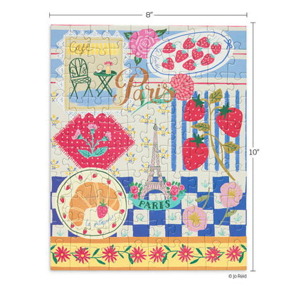 Paris Cafe 100 Piece Puzzle Snax
