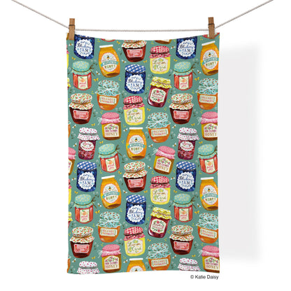 Jam & Honey 100% Cotton Tea Towel