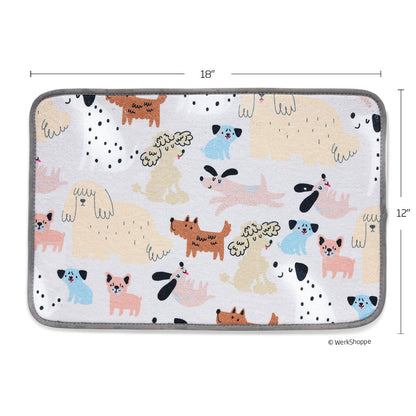Pooches & Pups Pet 
Bowl Mat