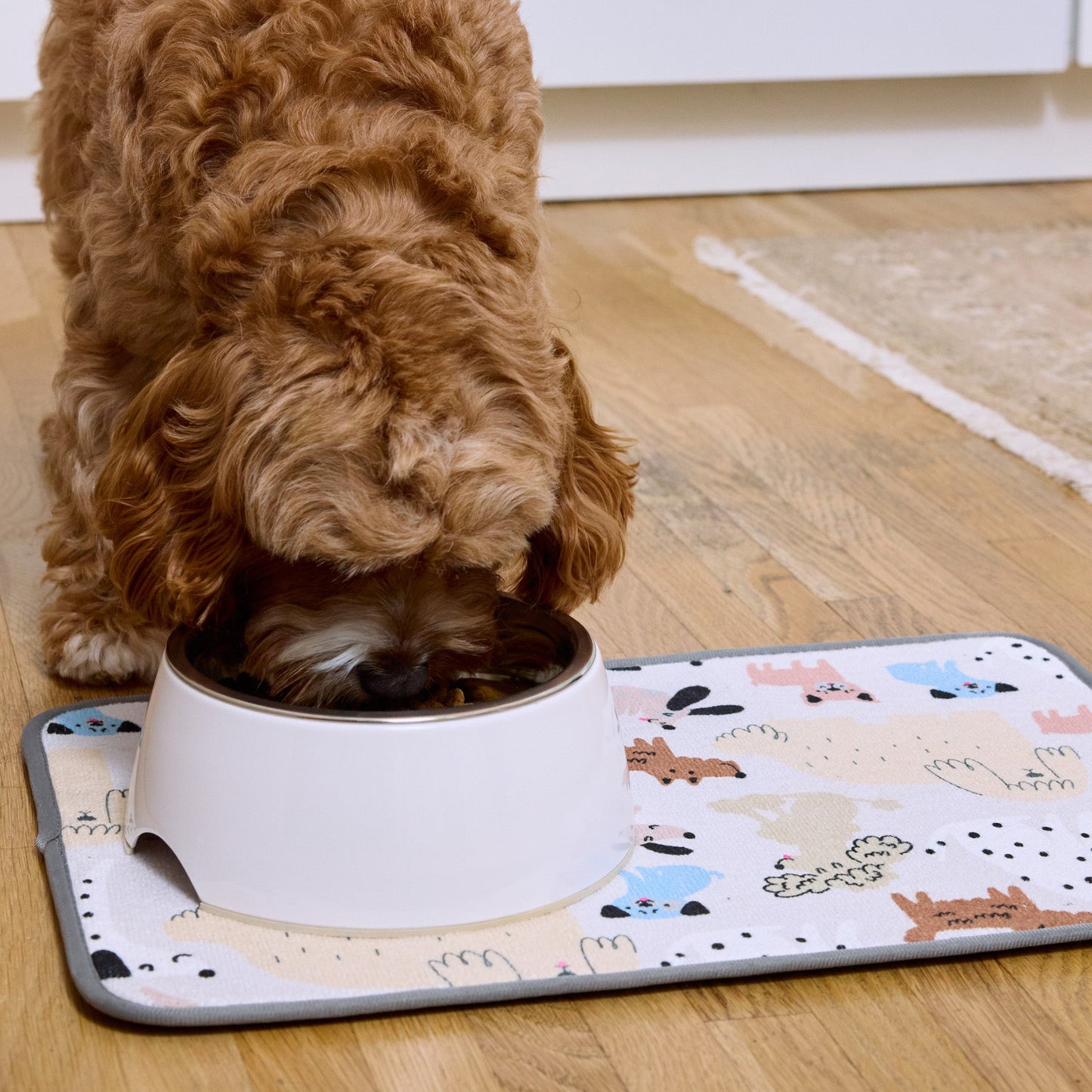 Pooches & Pups Pet 
Bowl Mat
