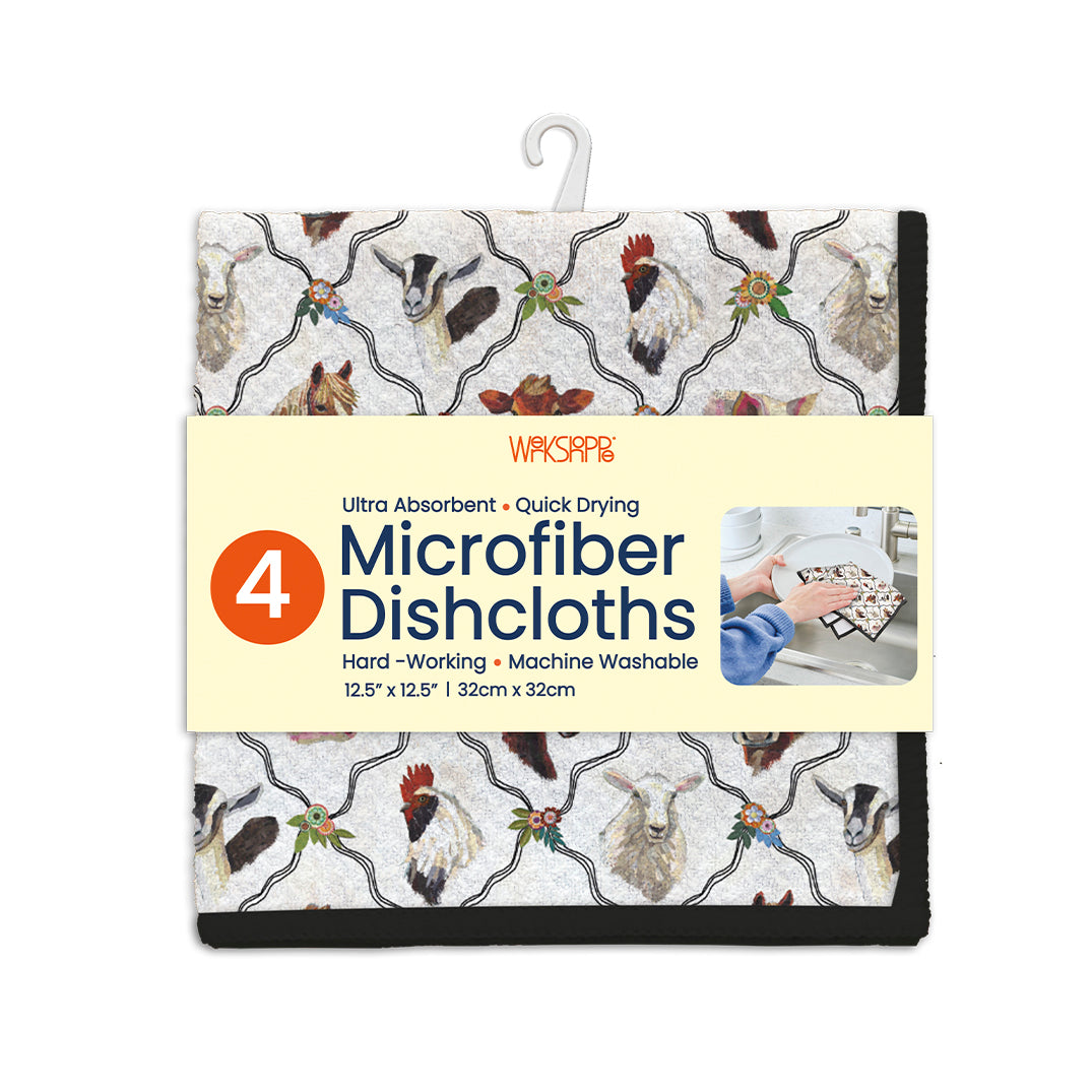 At the Farm Microfiber Dishcloths