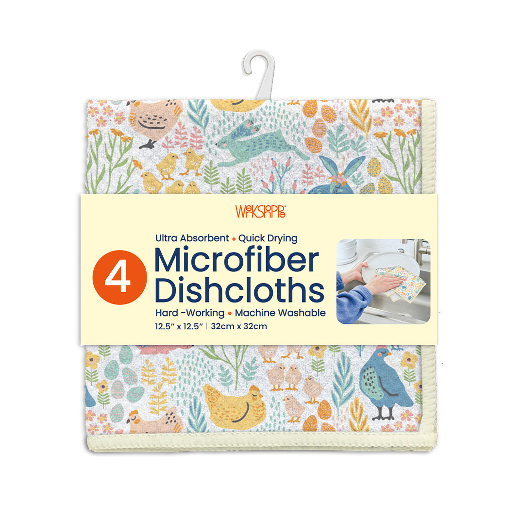 Springtime Friends Microfiber Dishcloths