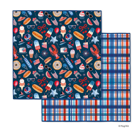 Summer Favorites Microfiber Dishcloths