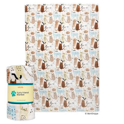 Cats Meow Pet Fleece Blanket