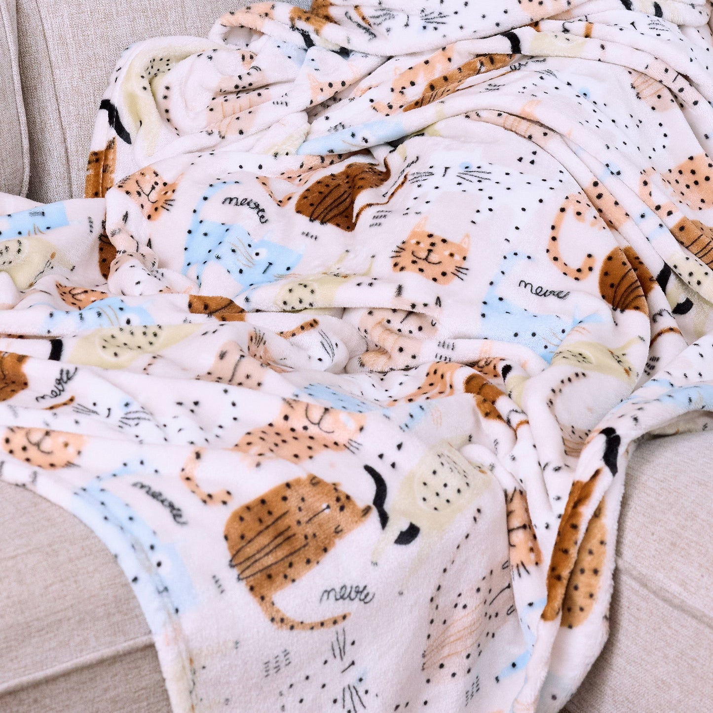 Cats Meow Pet Fleece Blanket