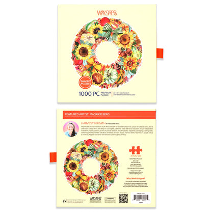 Harvest Wreath 1000 Piece Puzzle