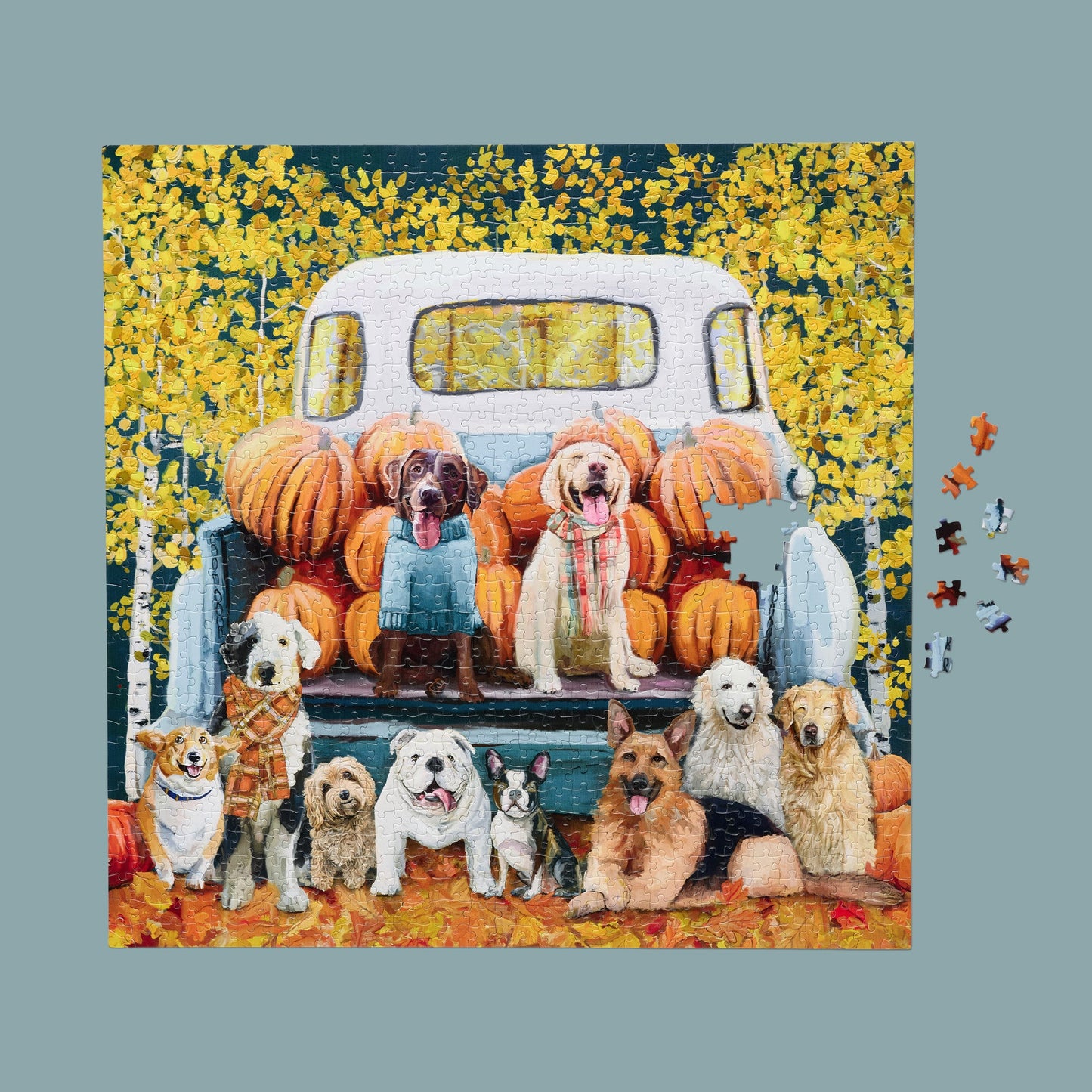 Pumpkin Pals 1000 Piece Fall Puzzle