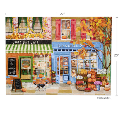 Autumn On Main 1000 Piece Puzzle