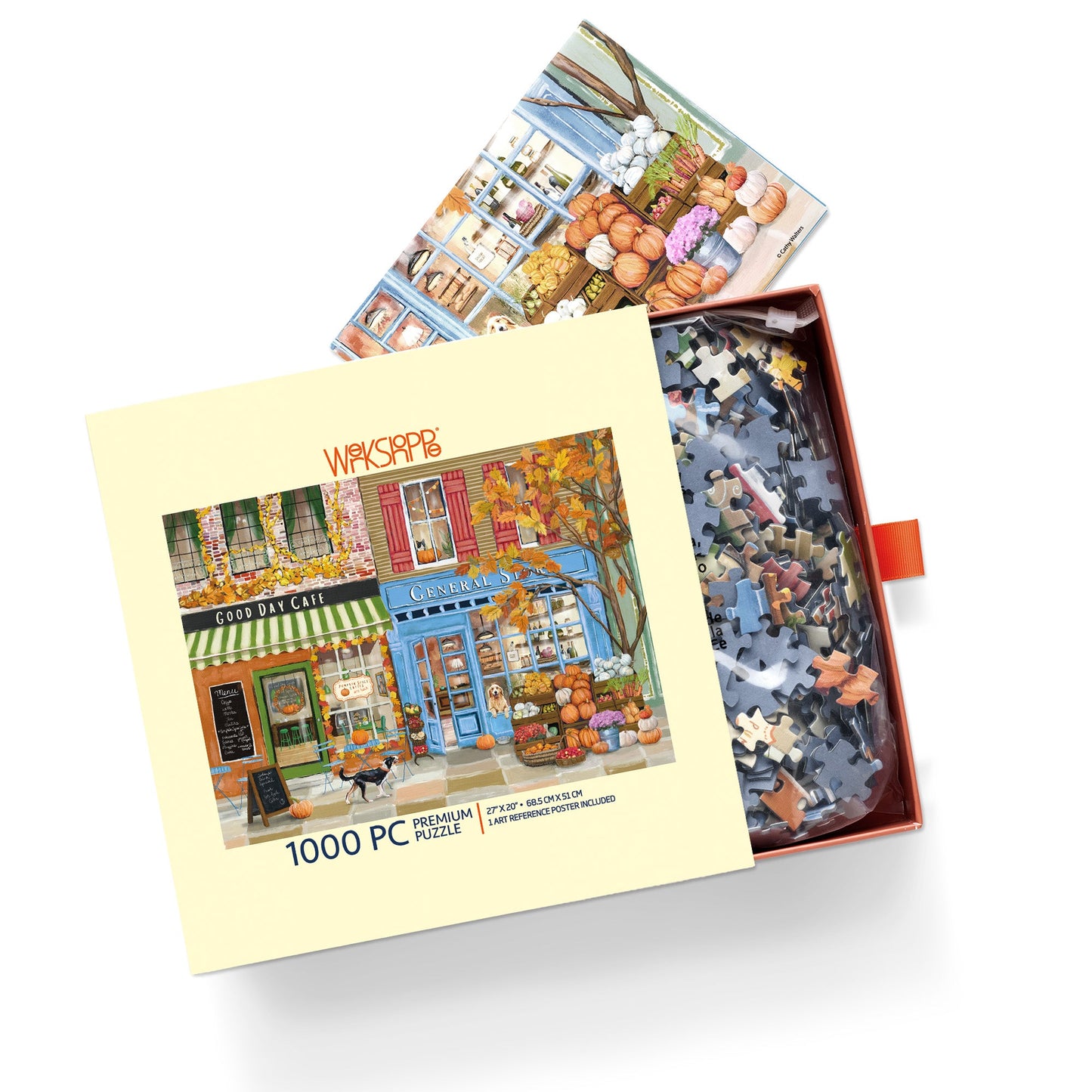 Autumn On Main 1000 Piece Puzzle