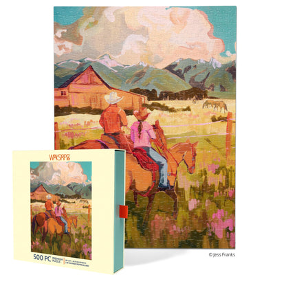 Saddle Up 500 Piece Puzzle