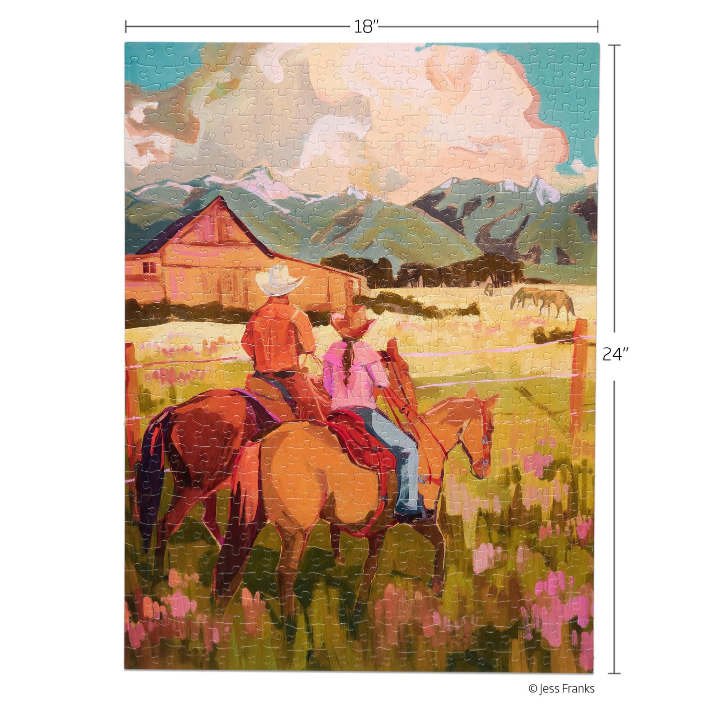 Saddle Up 500 Piece Puzzle