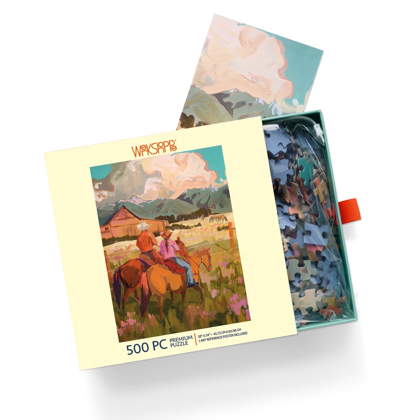 Saddle Up 500 Piece Puzzle