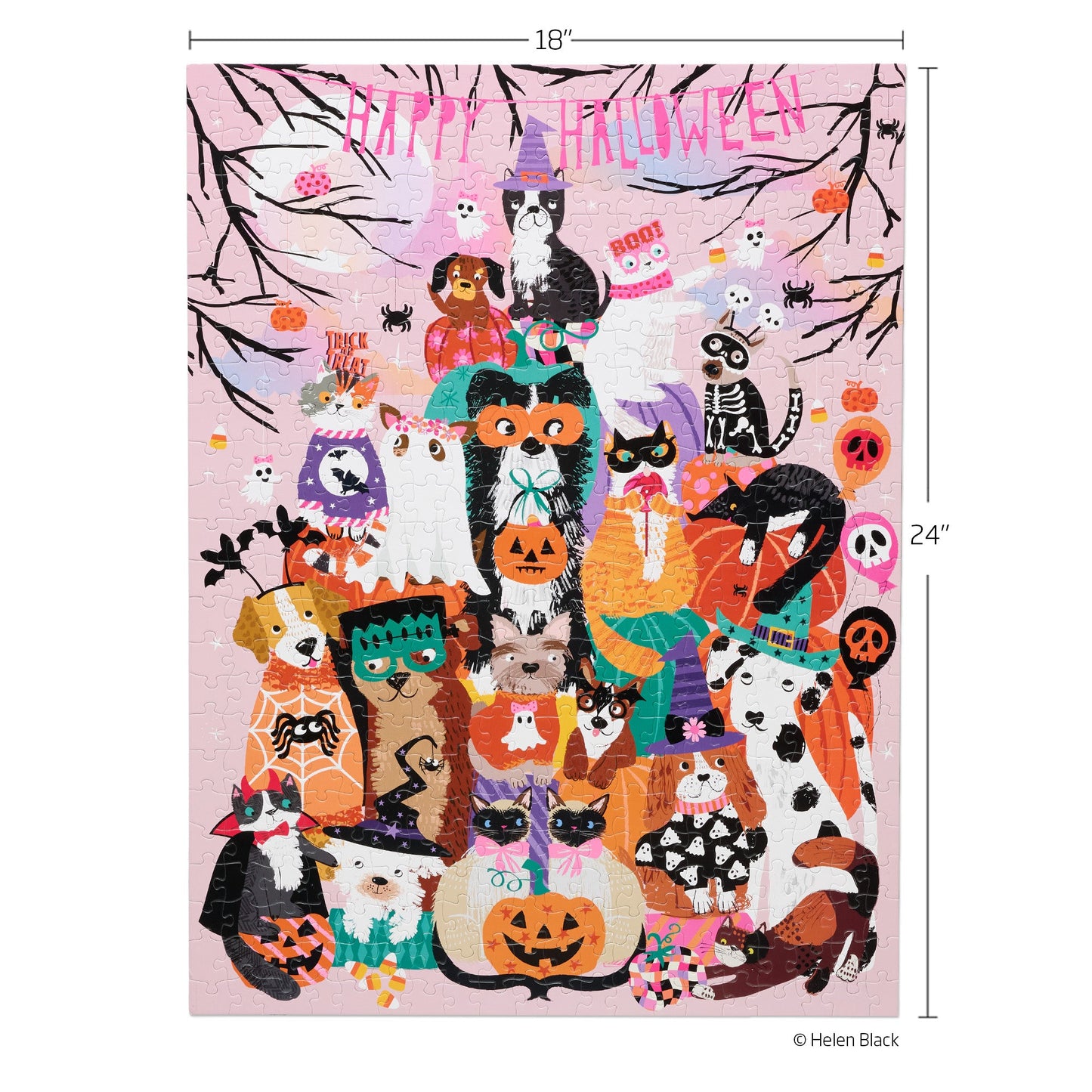 Happy Halloween 500 Piece Puzzle