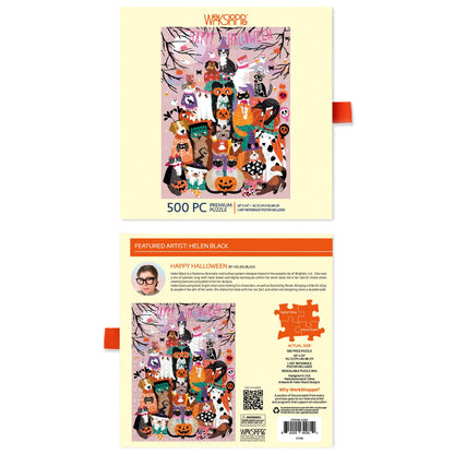 Happy Halloween 500 Piece Puzzle