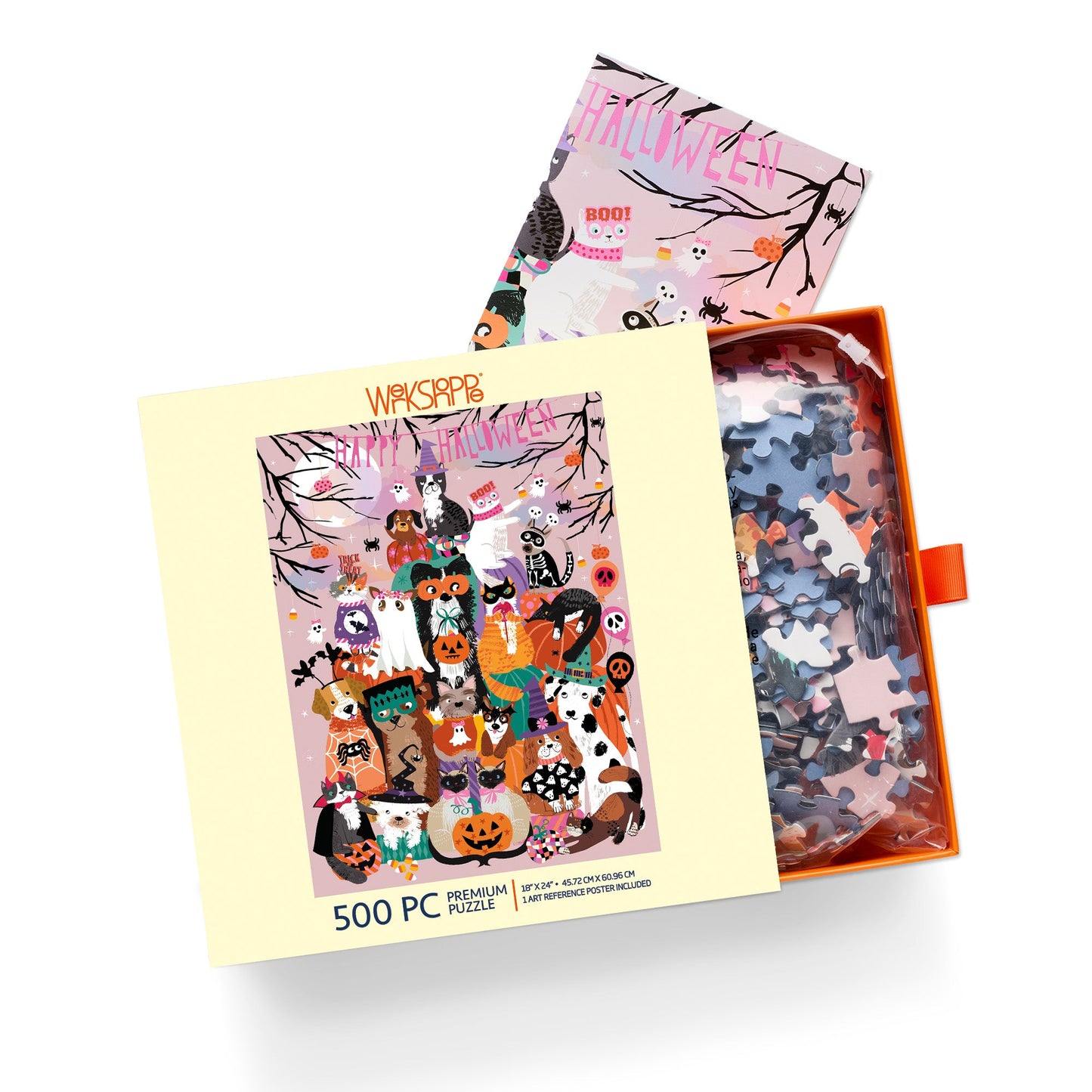 Happy Halloween 500 Piece Puzzle