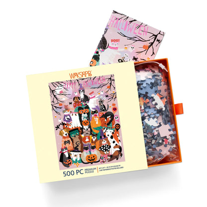 Happy Halloween 500 Piece Puzzle