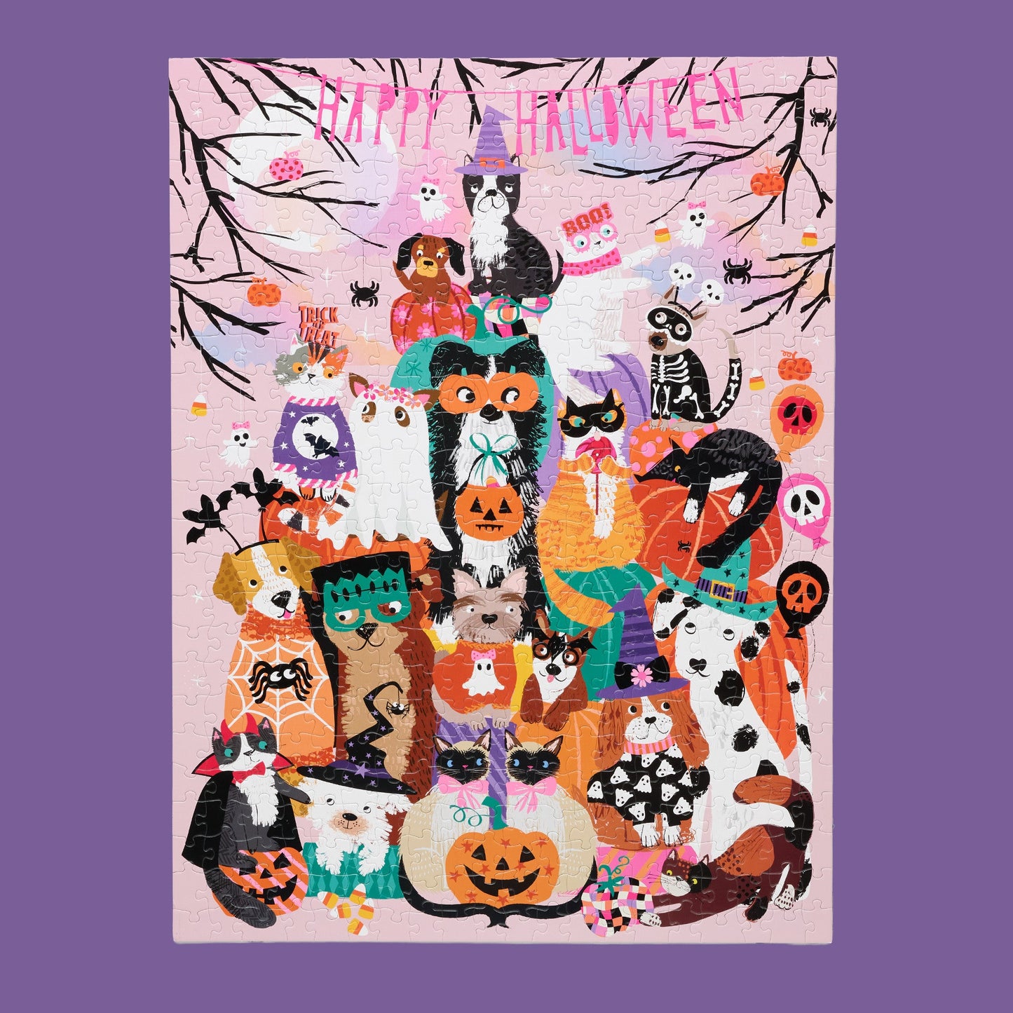 Happy Halloween 500 Piece Puzzle