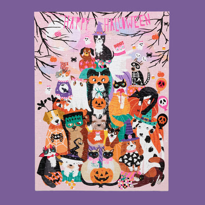 Happy Halloween 500 Piece Puzzle